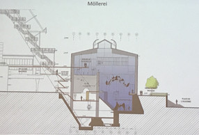 Coupe de la Möllerei après transformations. ((Illustration: Fonds Belval))