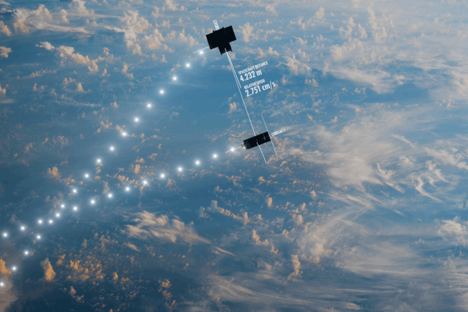 «Nos technologies passent du stade du développement à celui de la livraison», a déclaré Luc Piguet, PDG de ClearSpace. «Il s’agit d’une étape concrète vers la mise en place d’opérations sûres et durables dans le cadre des activités spatiales quotidiennes.» (Photo: ClearSpace)
