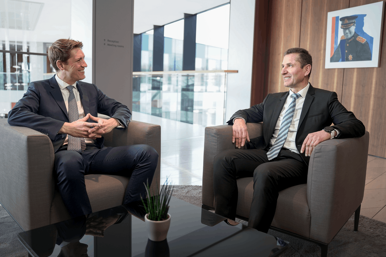 Pierre-Marie Boul, Partner, Asset Servicing Leader, et Michael Hofmann, Partner, GDPR Leader  EY Luxembourg 