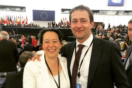 Les eurodéputés du CSV ont fait leur rentrée. (Photo: Facebook / Christophe Hansen)