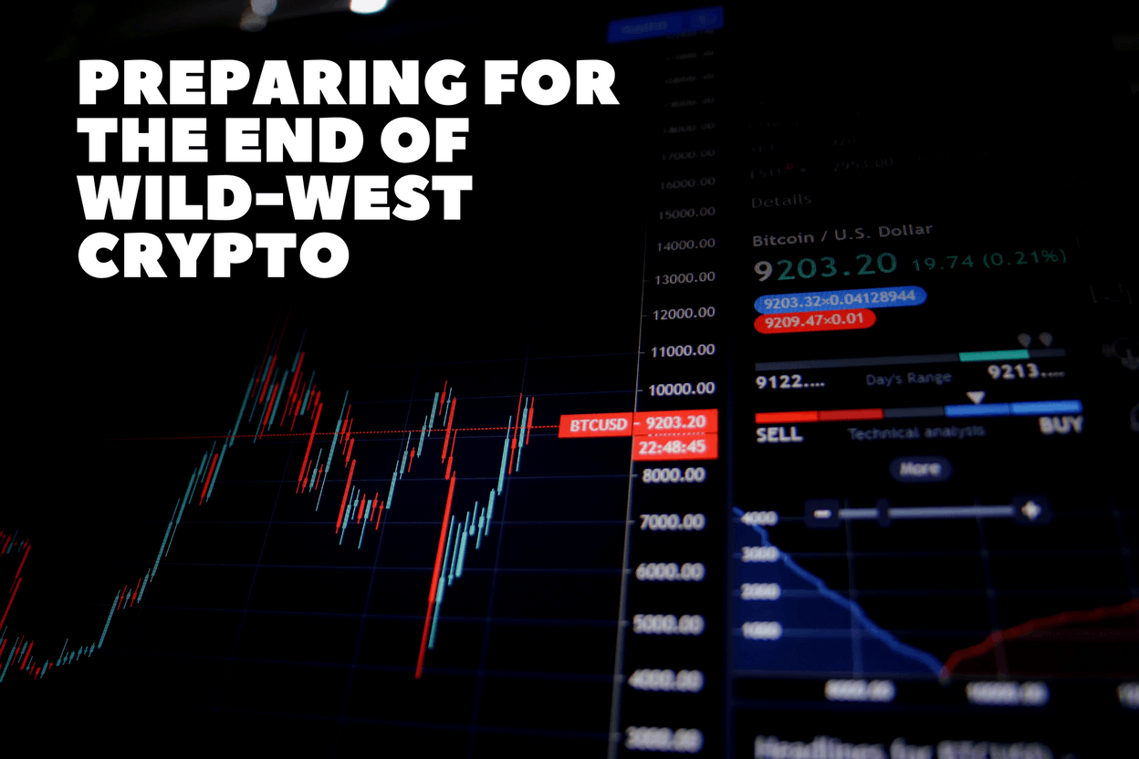Preparing for the end of Wild-West crypto Luther