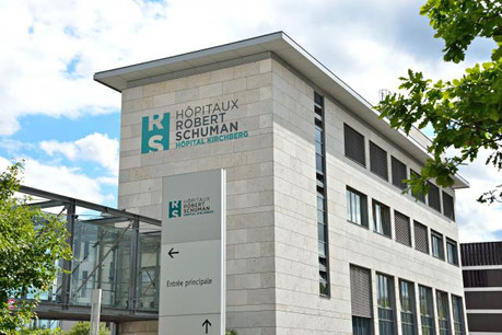 Le site du Kirchberg doit accueillir une nouvelle tour qui abritera le Centre de l’innovation et plusieurs services hospitaliers. (Photo: Hôpitaux Robert Schuman)