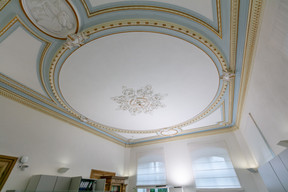 Stucco ceilings have been preserved Romain Gamba / Maison Moderne