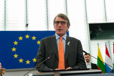 David Sassoli respecte une quarantaine de 14 jours, par mesure de précaution. (Photo: Parlement européen)