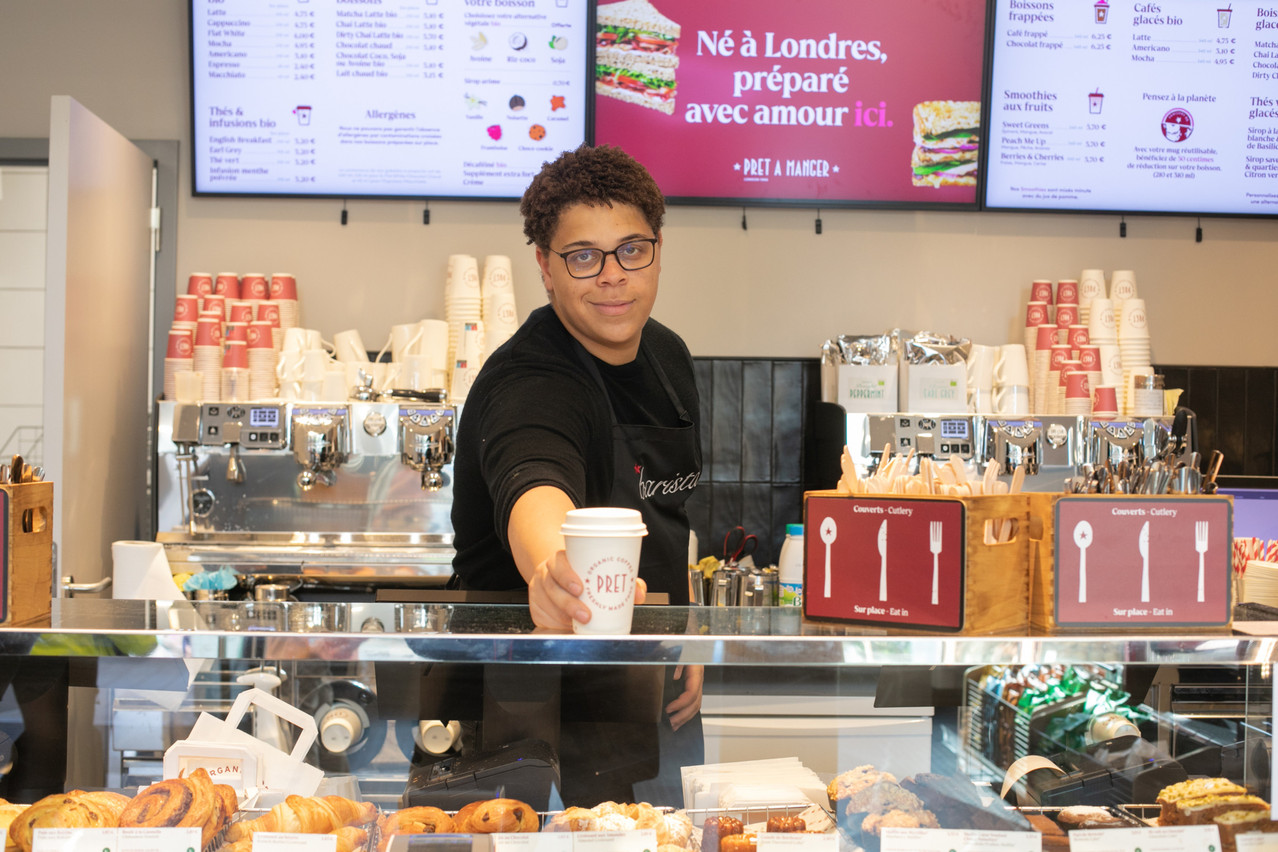 Pret A Manger cible une clientèle d’actifs en quête d’une pause – sucrée ou salée – tout au long de la journée. (Photo: Matic Zorman/Maison Moderne)