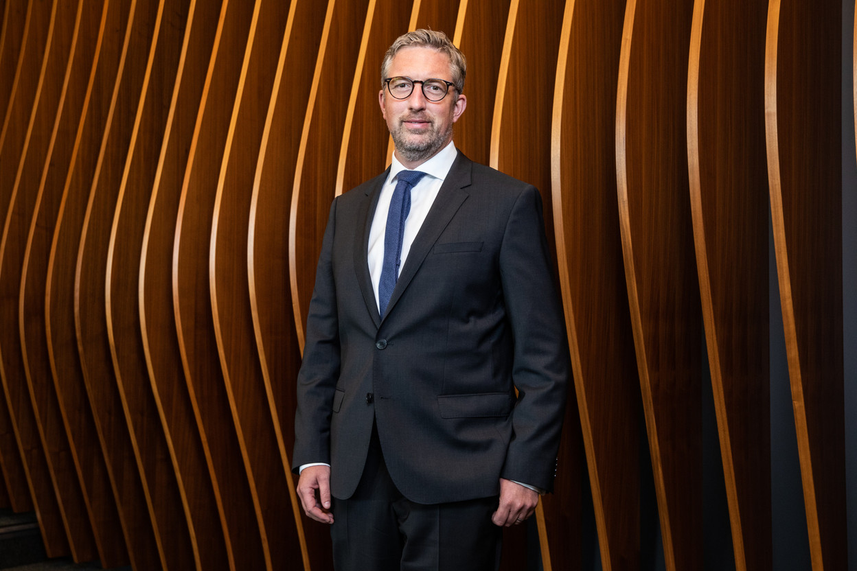 Jean-Luc Putz, Partner, Business Crime and Employment Law at Arendt & Medernach. Eva Krins/Maison Moderne