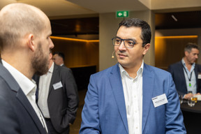 Abderrahmane Saber, director at Deloitte Luxembourg, spoke about running businesses efficiently at Deloitte Luxembourg's Banking 360 conference on 24 January 2023. Romain Gamba/Maison Moderne