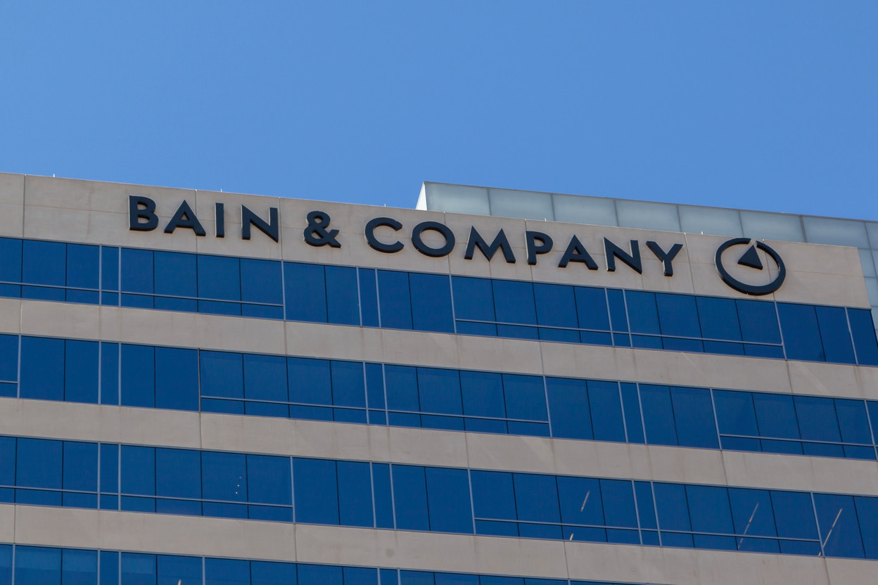 Bain & Company recently released a report focusing on the challenges and potential of private asset investing that can be unlocked through digital innovation. Pictured: Bain and Company office building in Dallas, United States. Photo: Shutterstock