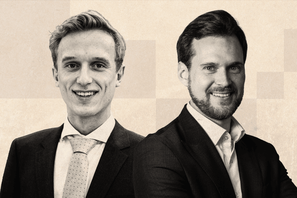 Clément D'Espagnac, Private Equity Investment Advisor & Jérôme Zahnen, Head of Private Equity Offering at Banque de Luxembourg (Photo: Crossfire for Maison Moderne)