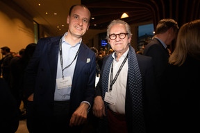 Christian Lepsien (artevie) et Denis Fellens (InterLycées). (Photo: Eva Krins/Maison Moderne)
