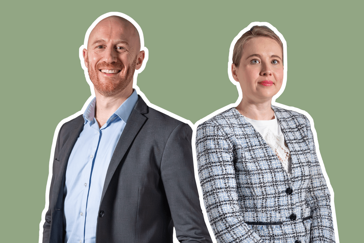Jared Goedhals, Director | Corporate Finance | Debt Advisory  and Elena Petrova, Partner | Corporate Finance | Debt Advisory, Deloitte (Photo: Paperjam)