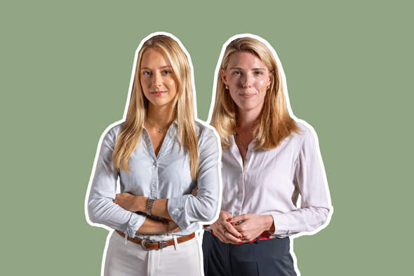 Tifaine Martin, Senior PE Acceptance Officer and Juliette Batailler, Wealth Planner France, WEALINS (Photo: Paperjam)