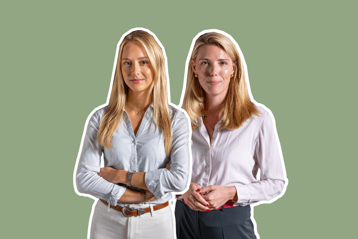 Tifaine Martin, Senior PE Acceptance Officer and Juliette Batailler, Wealth Planner France, WEALINS    (Photo: Paperjam)