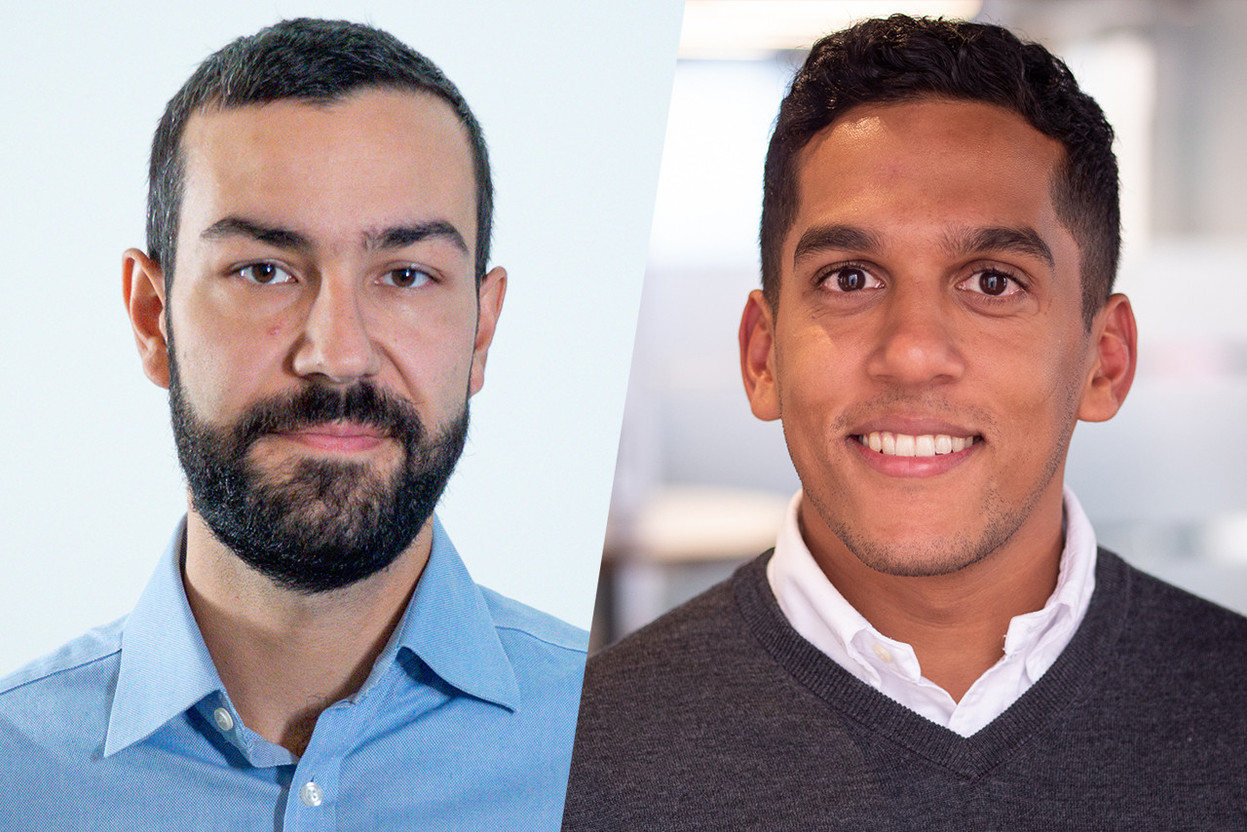 Nicolas Moura (left), EMEA private capital analyst, and Nalin Patel (right), lead analyst, EMEA private capital, are the authors of the Pitchbook report published on 20 June. Photos: Provided by Pitchbook. Montage: Maison Moderne