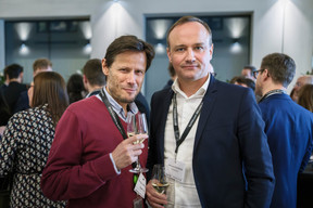 Jean-Michel Zappitelli (Advisory Key) and Jean-Louis Foguenne (Nomura Bank) at the “Emerging Trends in Private Equity” roundtable, held at Deloitte, 5 March 2025. Photo: Pancake! Photographie / Studion Photography