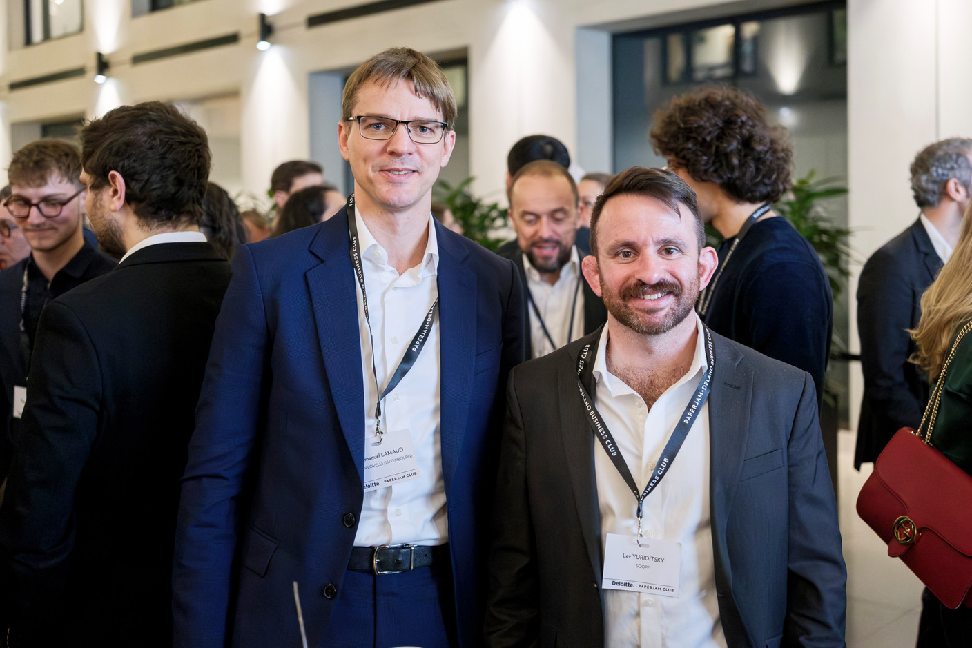 Emmanuel Lamaud (Hogan Lovells) and Lev Yuriditsky (SQOPE) at the “Emerging Trends in Private Equity” roundtable, held at Deloitte, 5 March 2025. Photo: Pancake! Photographie / Studion Photography