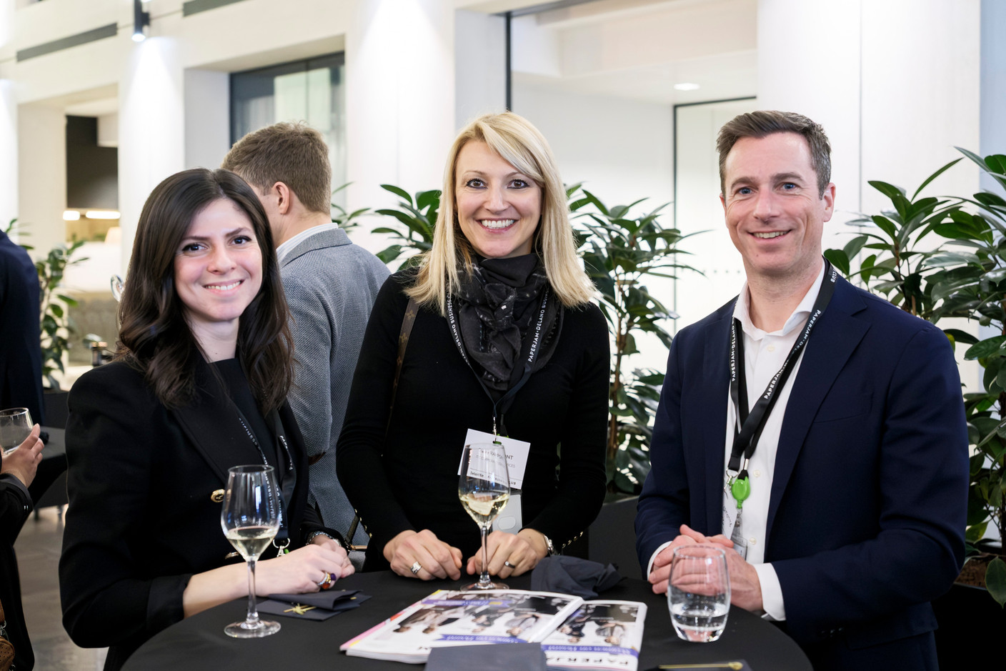 Matilde Micieli, Fanny Rampont and Louis Lamotte (JTC Global AIFM Solutions S.A.) at the “Emerging Trends in Private Equity” roundtable, held at Deloitte, 5 March 2025, Photo: Pancake! Photographie / Studion Photography