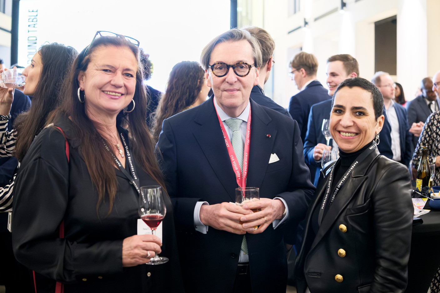 Petra Steinmetz (Lux Real Estate International), Michel Grevesse-Sovet (Paperjam Club) and Saliha Merini (MS Cresco) at the “Emerging Trends in Private Equity” roundtable, held at Deloitte, 5 March 2025. Photo: Pancake! Photographie / Studion Photography