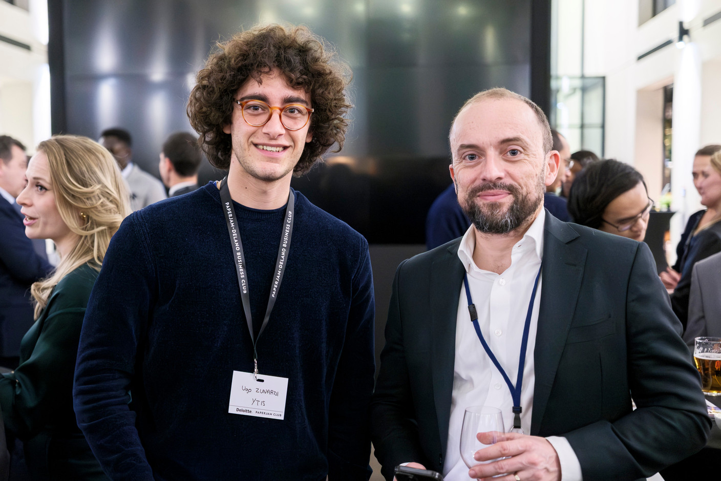 Ugo Zunardi (Ytis) and Dany Teillant (Deloitte) at the “Emerging Trends in Private Equity” roundtable, held at Deloitte, 5 March 2025. Photo: Pancake! Photographie / Studion Photography