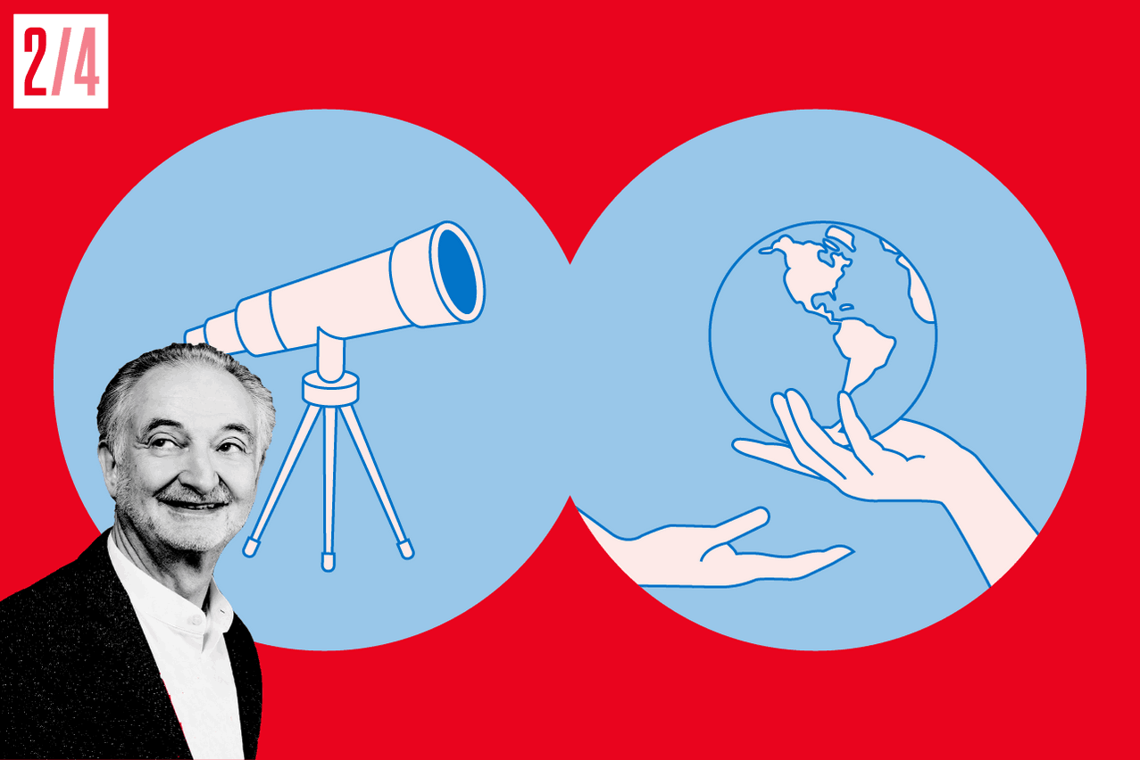Jacques Attali, Fondation Positive Planet. (Crédit: Maison Moderne)