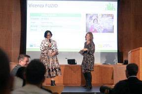 Vincenza Fuzio (Ottika Enza) et Sandie Lahure (Photo: Matic Zorman/Maison Moderne)