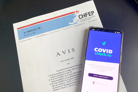 La CHFEP est la première à rendre un avis sur le projet de loi Covid qui sera voté lundi prochain. Et elle n’épargne pas le gouvernement. (Photo: Maison Moderne)