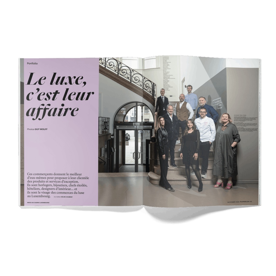 Un portfolio sur les acteurs du luxe au Luxembourg. (Photo: Guy Wolff/Maison Moderne)
