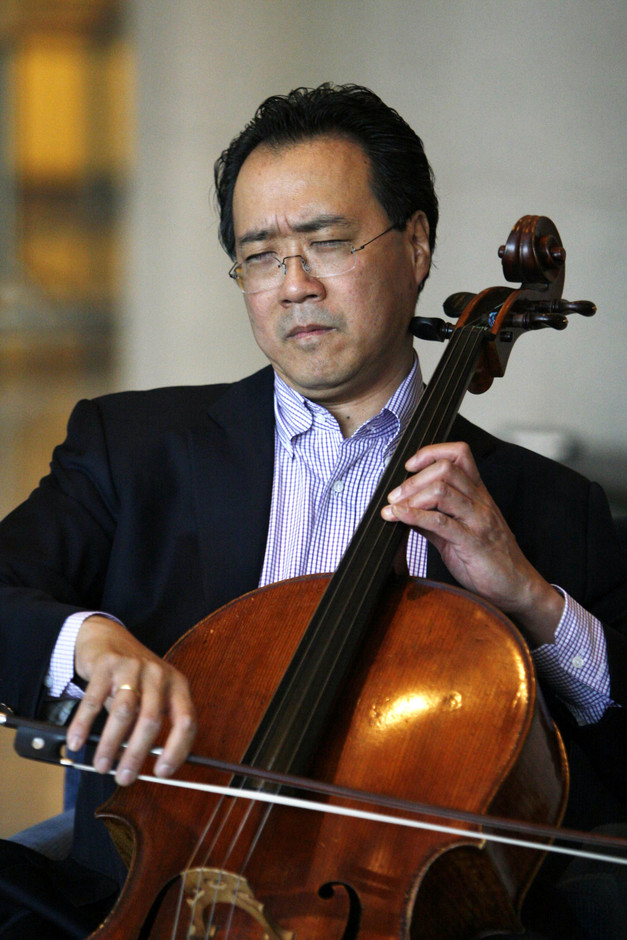 Cellist Yo-Yo Ma will perform in Luxembourg on 7 September 2024. Pictured is the musician playing in Istanbul on 4 February 2009. Photo: Shutterstock