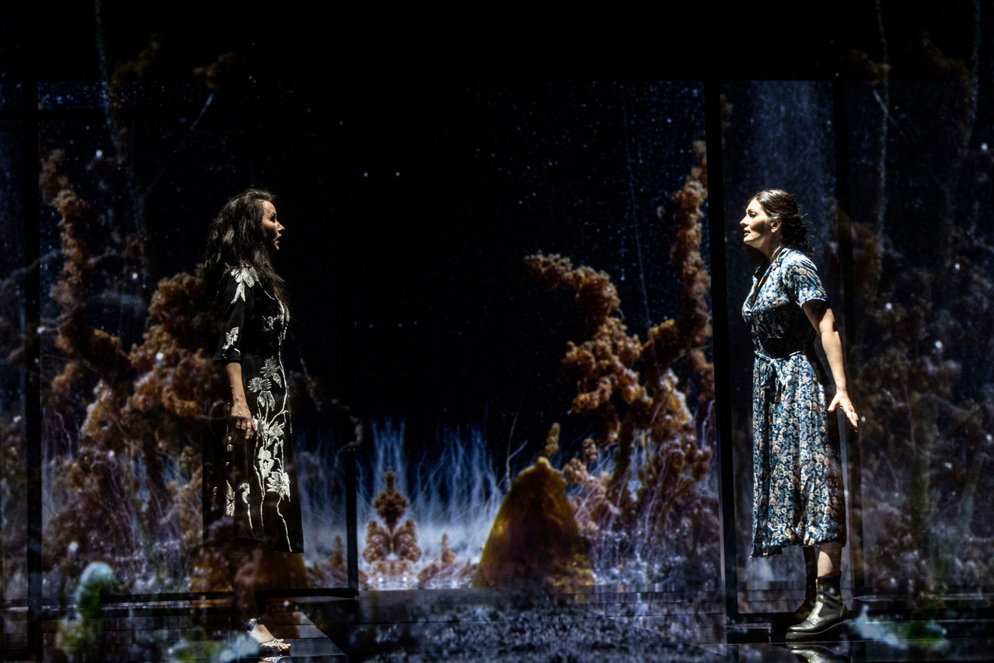 The single-act opera “Picture a day like this” premiered to critical acclaim at the 2023 Aix-en-Provence Festival. Photo: Jean-Louis Fernandez
