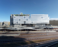 Vue de la façade donnant vers les quais. (Illustration: Vize)