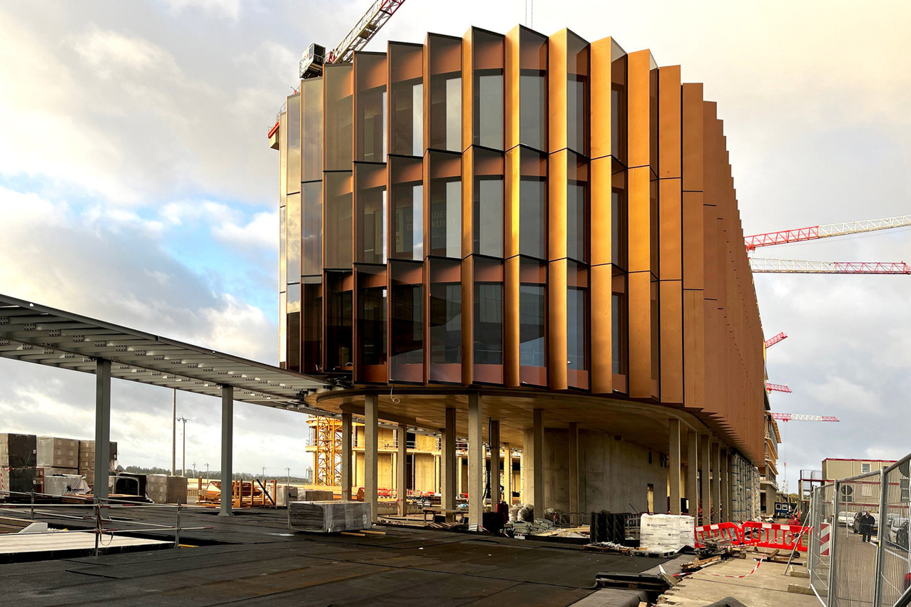 Ce nouveau business center participe à la diversification des activités de Lux-Airport. (Photo: Metaform Architects)