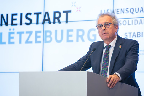 Pierre Gramegna, ministre des Finances, a proposé au gouvernement de prolonger l’abattement fiscal pour les réductions de loyers accordées à l’année 2021. (Photo: Matic Zorman/Maison Moderne)