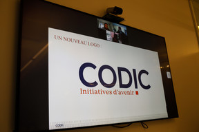 This is what the new Codic logo looks like. (Photo: Matic Zorman/Maison Moderne)