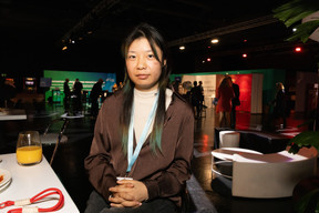 Yubing Tian (University of Luxembourg) at the Alfi private assets conference at Luxexpo The Box, 26 September 2024. Photo: Eva Krins/Maison Moderne