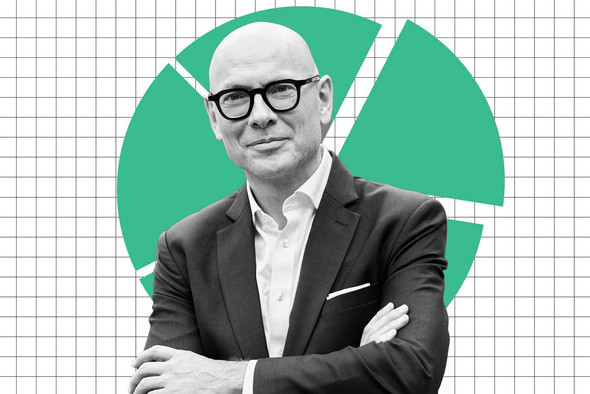 Georges Heinrich, a member of the executive board of Raiffeisen Bank. (Photo et montage: Paperjam)