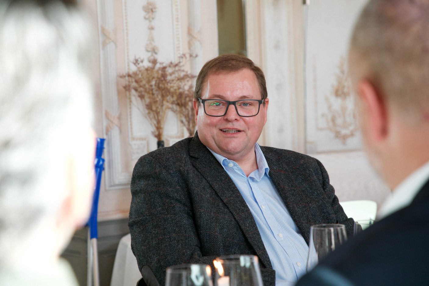 René Jost (Luxcontrol) at Public House for a TGIF networking lunch, organised by the Paperjam Club on 25 October 2024. Photo: Studion Photography