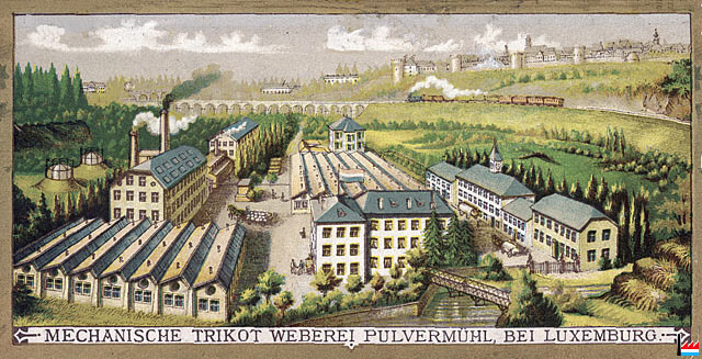 Pulvermühl: the art of transforming industrial heritage into a sustainable urban vision, along the banks of the Alzette. (Image: Archives industrie.lu - D'Industriegeschicht vu Lëtzebuerg)