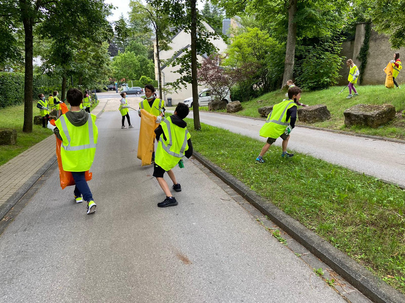 During the last week of school, pupils at Lycée Michel Lucius spent time outside the classroom Lycée Michel Lucius
