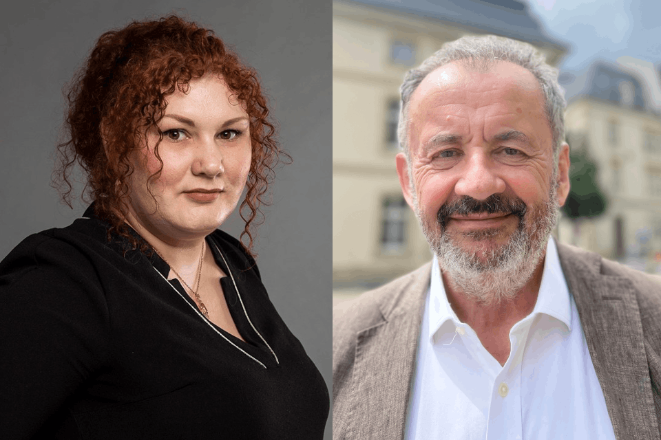 Gabriela Nguyen-Groza, Managing Partner and Guillaume Sarkozy, senior Advisor at Amrop Luxembourg (Photo: Amrop Luxembourg)