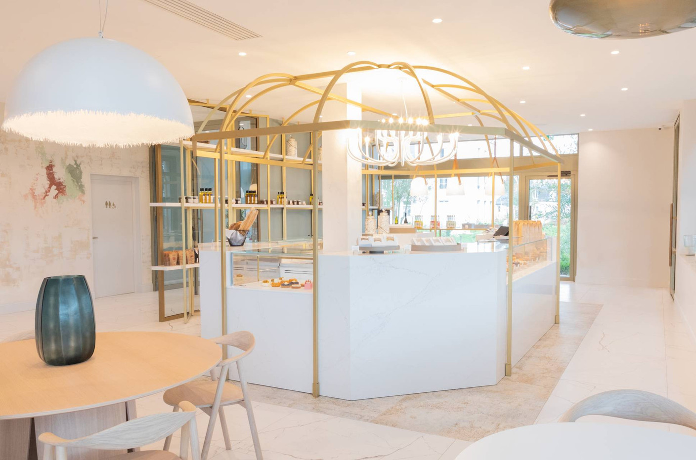 The pastry kiosk is a concept developed by Hay that he would like to develop in other locations. Photo: Fleur de Loire