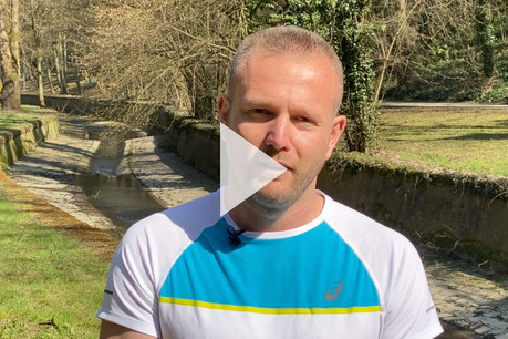 Jean-Nicolas Montrieux, managing director d’Inowai, court une dizaine de kilomètres avant de se rendre au travail. (Photo: Maison Moderne)