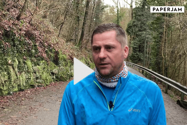 Laurent Mertz, secrétaire général de l’Aleba, fait de ses entraînements des moments de ressourcement. Maison Moderne