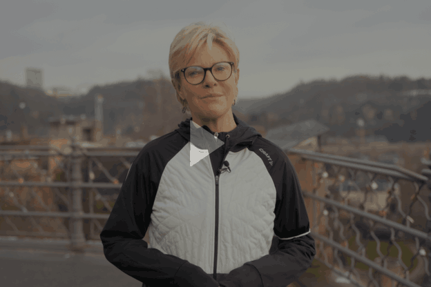 La députée CSV Martine Hansen s’entraîne plusieurs fois par semaine dans les rues de la capitale. (Photo: Maison Moderne)