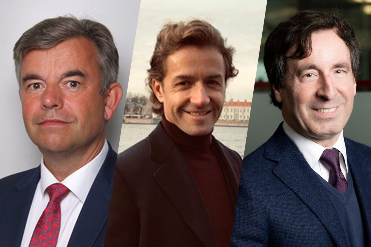 “The fund is a good illustration of our belief that the cyclical nature of the financial markets is a source of opportunities for fixed-income products, which explains our flexible approach,” said Xavier Nicolas, fund manager, in a press release from Quaero Capital on 30 January 2024. The team that manages the fund, from left to right, consists of: Xavier Nicolas, Frédéric Loisel and Philippe Scemama. Photos: Provided by Quaero Capital. Montage: Maison Moderne