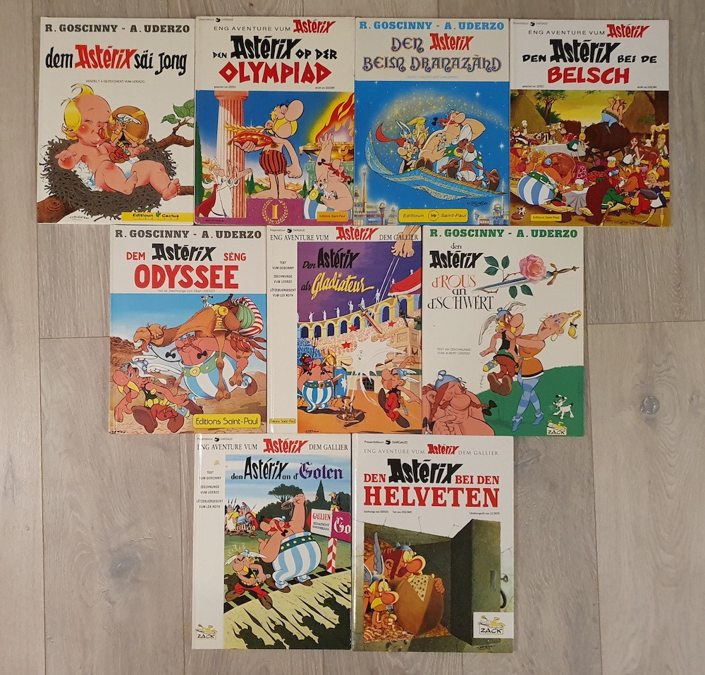 Toutes les aventures luxembourgeoises des fameux Gaulois. (Photo: Jonathan Pirlot)