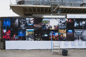 Vue de la campagne d’affichage «Chaleur humaine». ((Photo: Sven Becker))