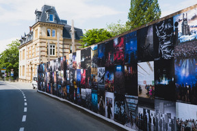 Vue de la campagne d’affichage «Chaleur humaine». ((Photo: Sven Becker))