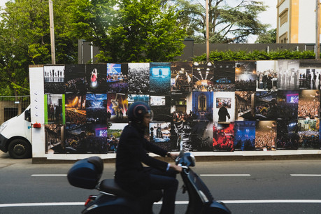Vue de la campagne d’affichage «Chaleur humaine». (Photo: Sven Becker)