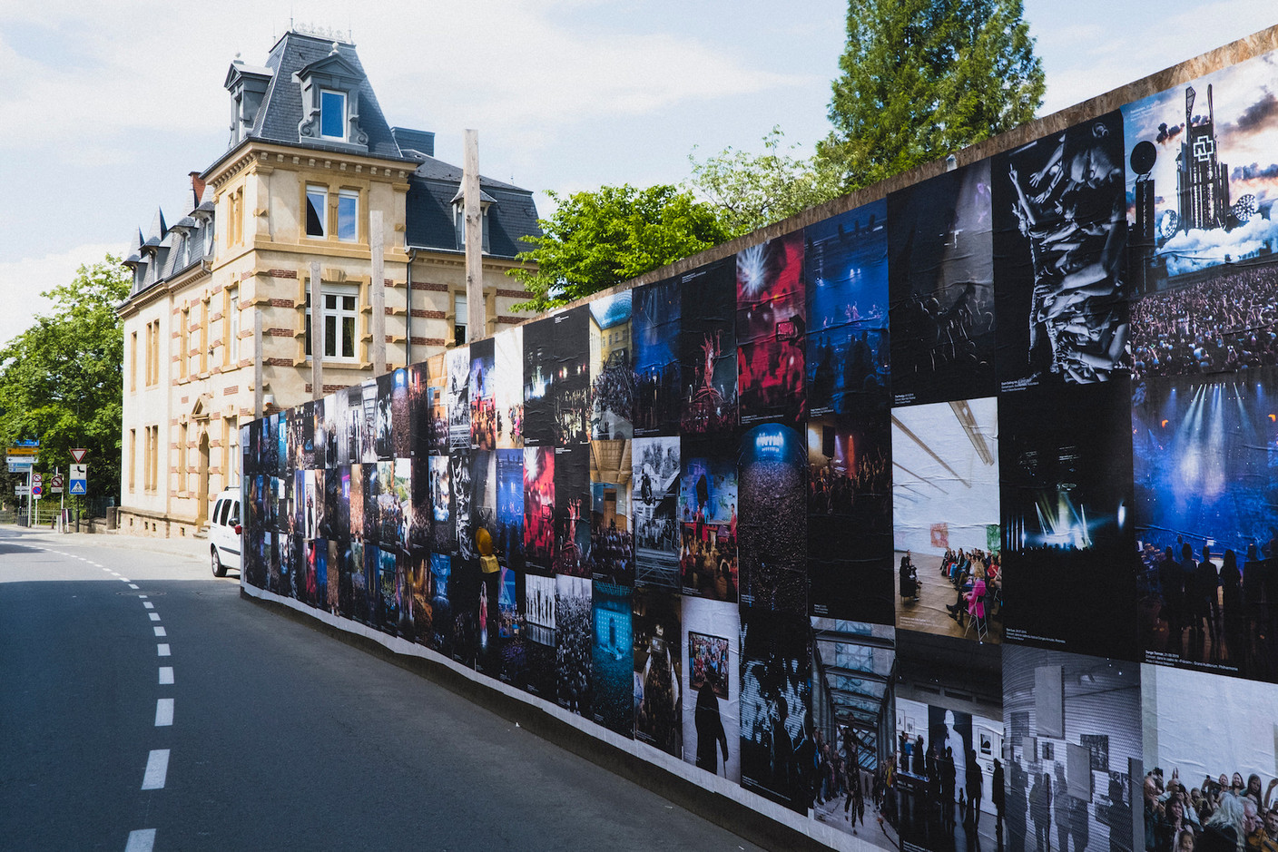 Vue de la campagne d’affichage «Chaleur humaine». (Photo: Sven Becker)