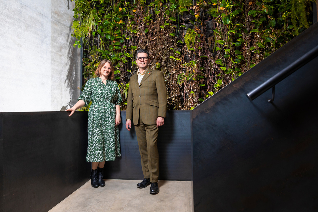 Martine Schummer et Marc Feider, associés au sein du bureau d’études Schroeder & Associés. (Photo: Simon Verjus/Maison Moderne)